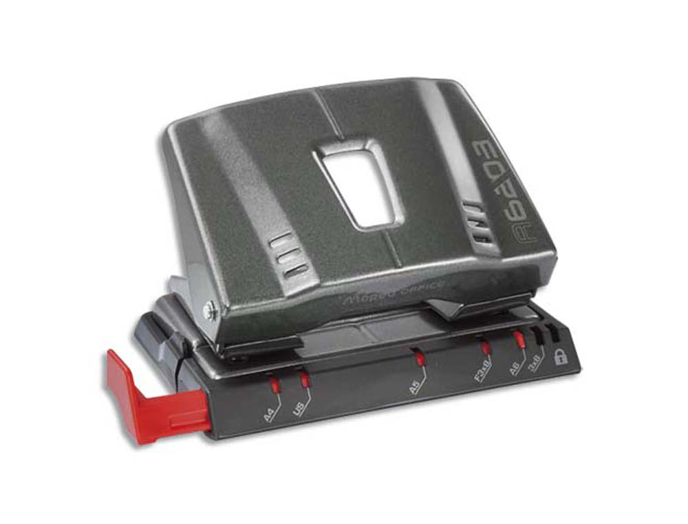 Perforateur maped advanced collector métal a6203 entraxe 80mm capacité perforation 25 feuilles 2 trous taupe