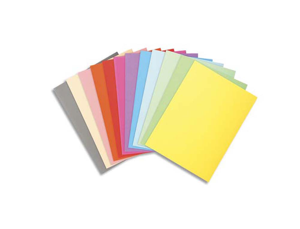 Chemise exacompta forever carte recyclée 220g a4 24x32cm coloris assortis paquet 100 unités