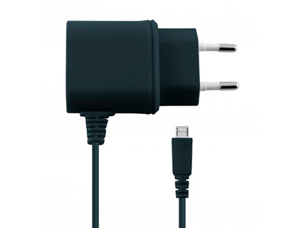 Chargeur universel ksix 1 port usb 1a 110/220v sortie   5v coloris noir