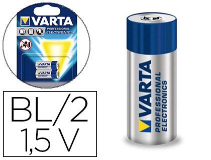 Pile varta alcaline lr1 1,5v blister 2 unites