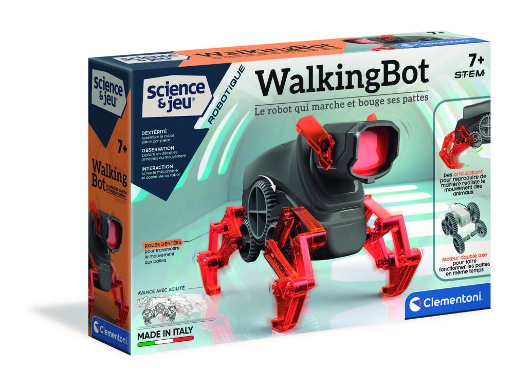 Boite robots a assember clementoni   modeles assortis