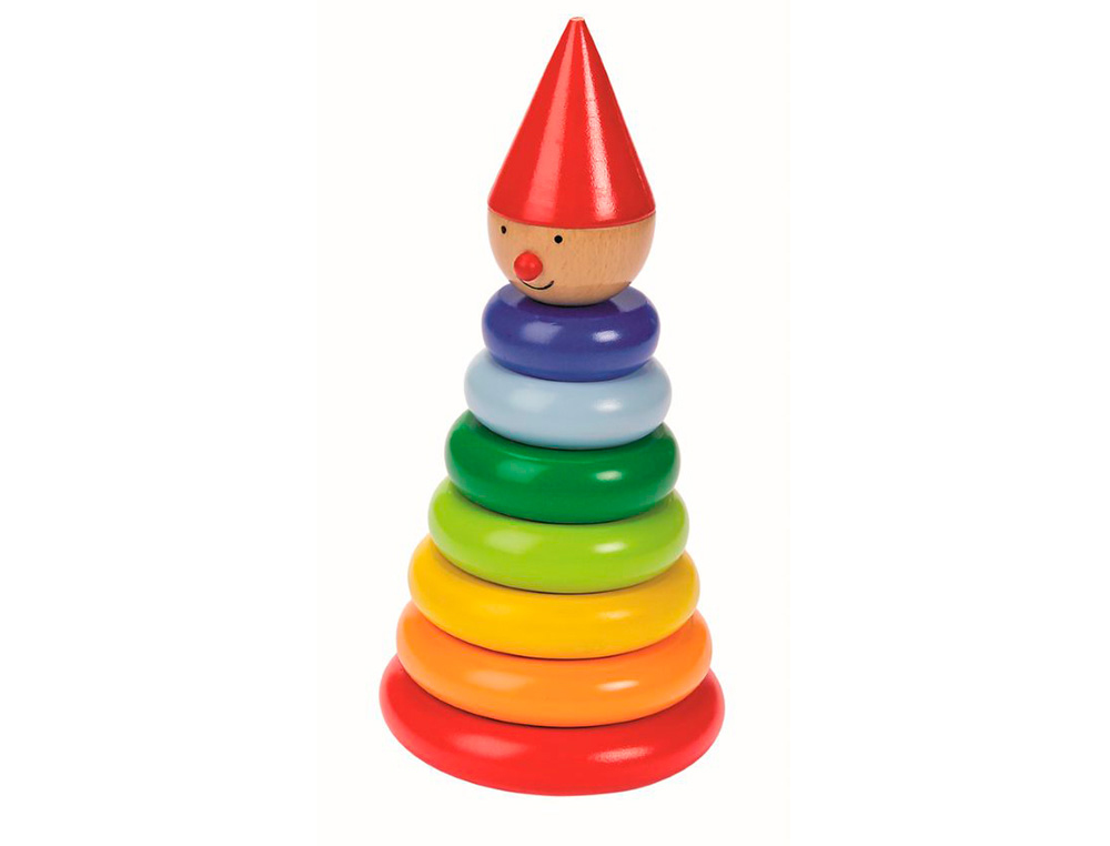 Nino clown magnetique goki a empiler diam. 95mm longueur   210mm
