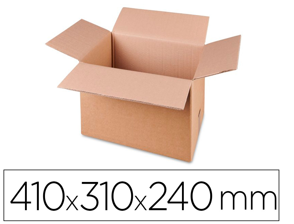 Caisse américaine antalis double cannelure 41x31x24cm
