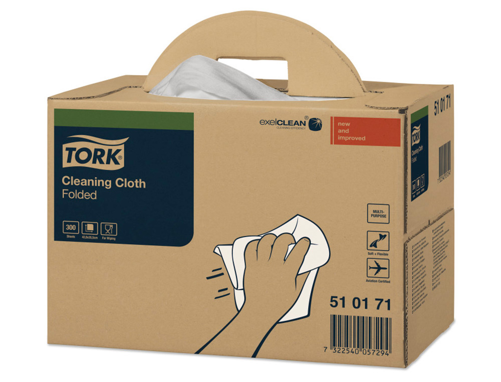 Chiffon nt tork blanc 38x32 bo                            ref 530137