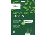 Etiq.las.recy 99.1x57 15f 150eetiquette recyclee - avery - impression laser - 99.1x57mm - 15 feuilles – Image 4