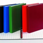 Clas. 4 ann d40mm c/colle pp aclasseurs 4 anneaux éco - coloris assortis