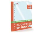Poch.perf.a4 pp50 lisse qkinb/pochettes perforées détachables quick'in elba - bloc de 60 – Image 2