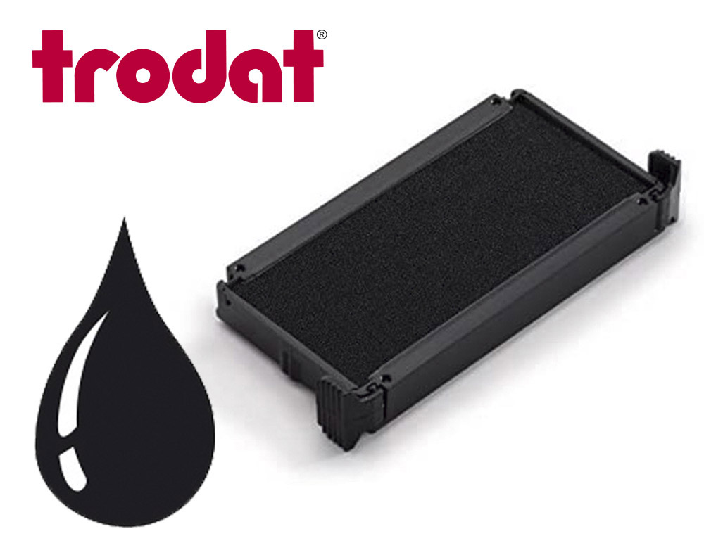 Cassette encrage trodat 6/4911a pour printy 4700/4710/4722/4722.01/4722m/4746/4800/4820/4822a/4846/4911 noir boite 10
