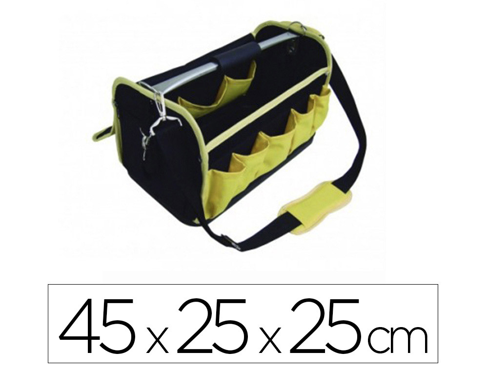 Boite outils viso toolbox textile fond rigide 45x25x25cm