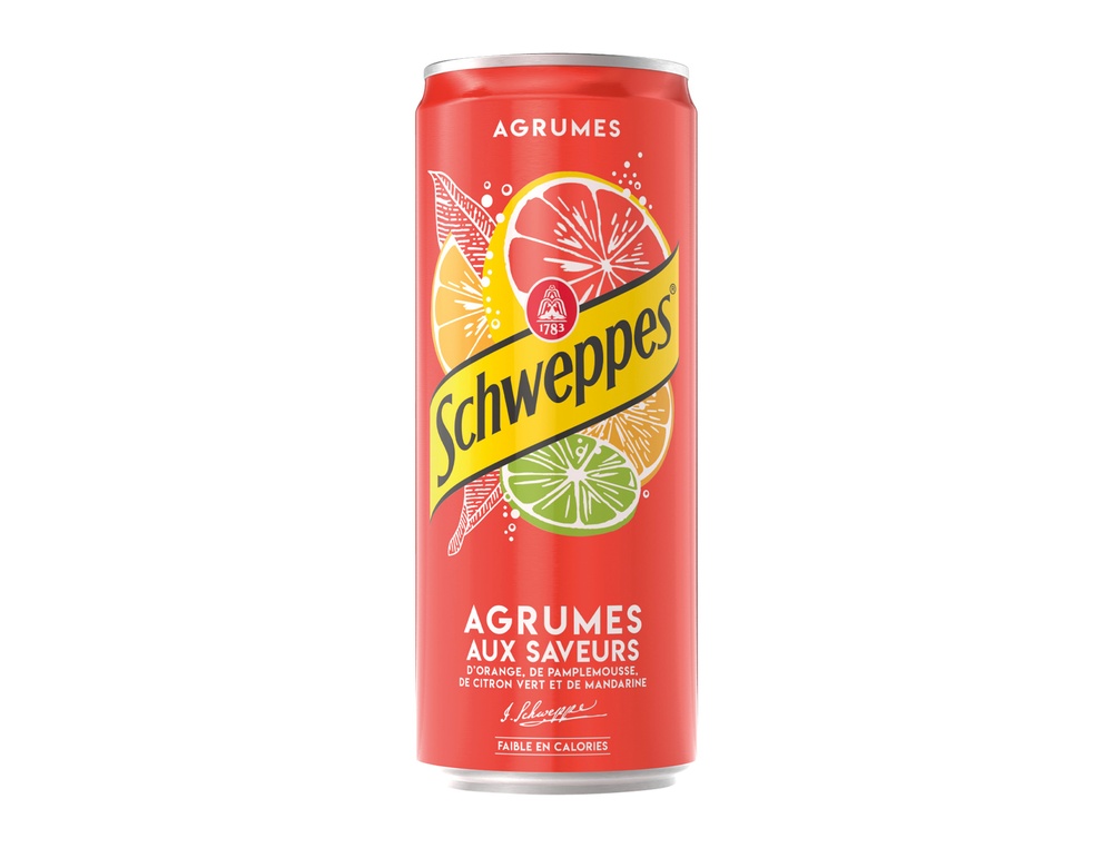 Schweppes agrum slim can 33cl