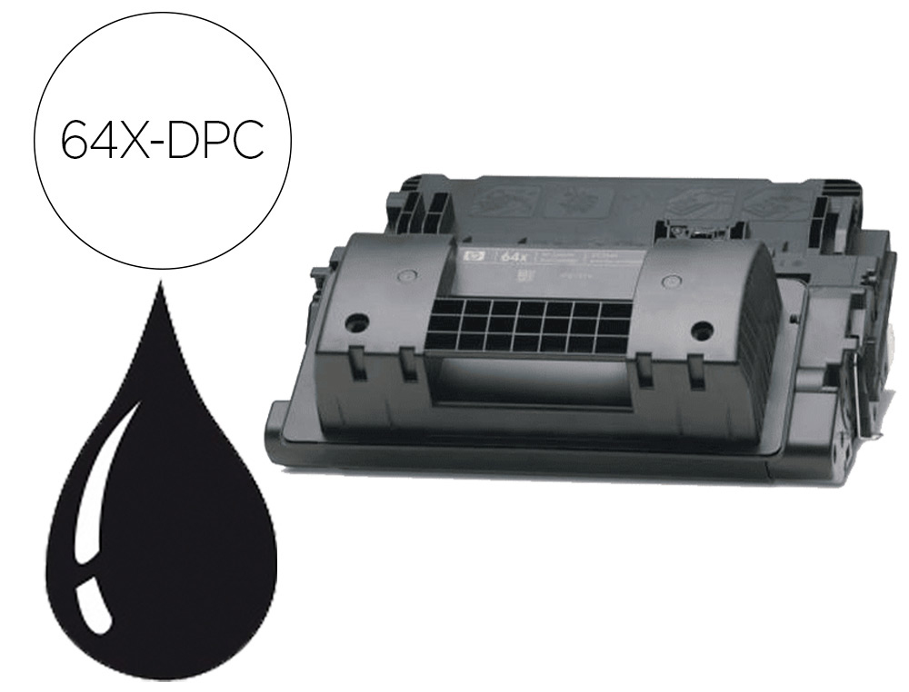 Toner laser compatible dpc hp 64x 24000 p