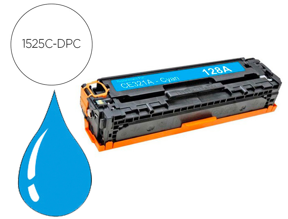 Toner laser compatible dpc hp ce321a 1300 p