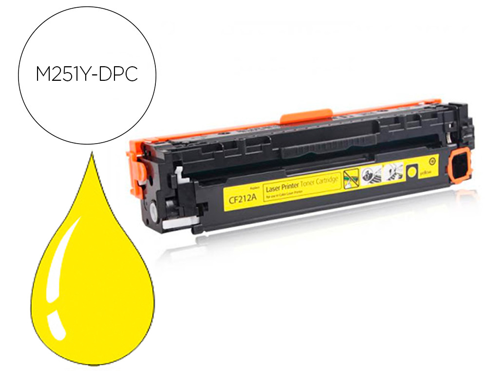 Toner laser compatible dpc hp cf212