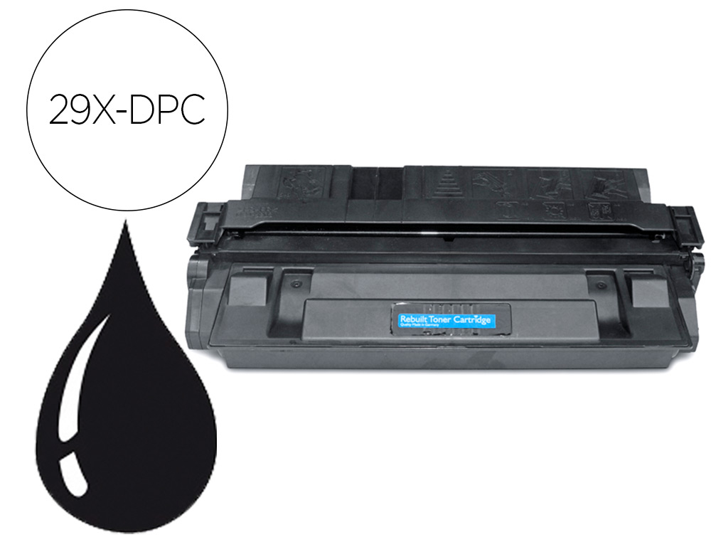 Toner laser compatible dpc hp 4129x