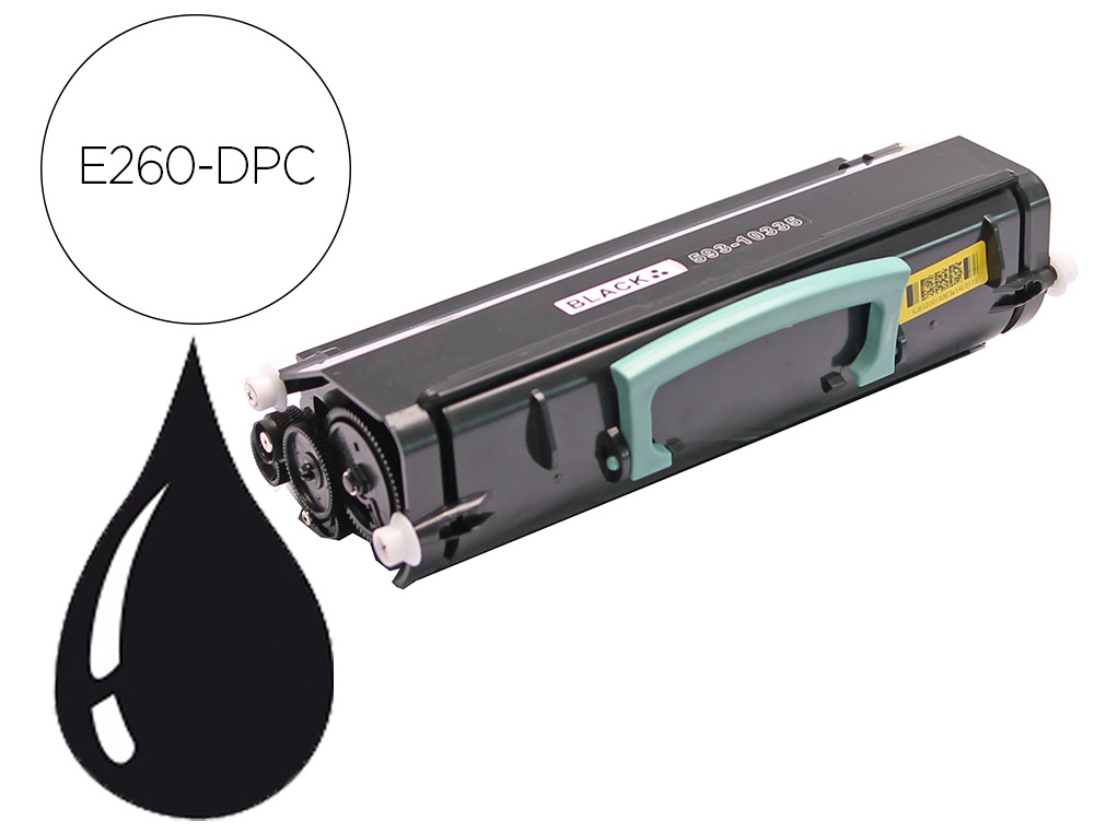 Toner laser compatible dpc lexmark e260a21e 3500 p