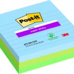 Post-it s.sticky 101x101 oasisnote repositionnable - super sticky bloc oasis 101x101mm - lot de 3