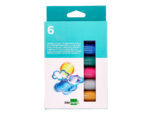 Gouache liderpapel solide baton de 10gr sans solvant    sechage rapide coloris        assortis boite de 6 unites – Image 2