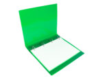 Classeur liderpapel 4 anneaux 25mm a4 260x315mm polypropylene dos 40mm porte-cartes visite coloris vert – Image 8