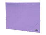 Chemise liderpapel polypropylene dos flexible a4 210x297mm 4/10e 3 rabats 100f elastique lavande opaque – Image 3