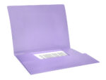 Chemise liderpapel polypropylene dos flexible a4 210x297mm 4/10e 3 rabats 100f elastique lavande opaque – Image 6