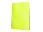 Protege-documents liderpapel polypropylene couverture      flexible 10 pochettes fixes   a4 210x297mm jaune fluo – Image 3