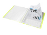 Protege-documents liderpapel polypropylene couverture      flexible 10 pochettes fixes   a4 210x297mm jaune fluo – Image 8