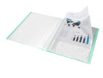 Protege-documents liderpapel polypropylene couverture      flexible 10 pochettes fixes   a4 210x297mm vert pomme – Image 9