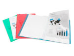 Protege-documents liderpapel polypropylene couverture      flexible 20 pochettes fixes   a4 210x297mm vert translucide – Image 10