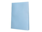 Protege-documents liderpapel polypropylene couverture      flexible 30 pochettes fixes   a4 220x297mm bleu ciel opaque – Image 3