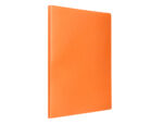 Protege-documents liderpapel polypropylene couverture      flexible 40 pochettes fixes   a4 220x297mm orange fluo – Image 5