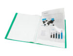 Protege-documents liderpapel polypropylene couverture      flexible 60 pochettes fixes   a4 220x297mm vert translucide – Image 7