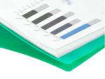 Protege-documents liderpapel polypropylene couverture      flexible 60 pochettes fixes   a4 220x297mm vert translucide – Image 8