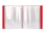 Protege-docs liderpapel kangourou personnalisable     polypro 20 pochettes fixes a4 210x297mm rouge translucide – Image 7