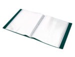 Protege-docs liderpapel kangourou personnalisable     polypro 20 pochettes fixes a4 210x297mm vert translucide – Image 8