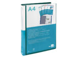Protege-docs liderpapel kangourou personnalisable     polypro 20 pochettes fixes a4 210x297mm vert translucide – Image 4