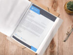Protege-docs liderpapel kangourou personnalisable     polypro 40 pochettes fixes a4 210x297mm transparent – Image 9