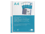 Protege-docs liderpapel kangourou personnalisable     polypro 40 pochettes fixes a4 210x297mm transparent – Image 2