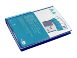 Protege-docs liderpapel kangourou personnalisable     polypro 40 pochettes fixes a4 210x297mm bleu translucide – Image 6