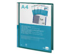 Protege-docs liderpapel kangourou personnalisable     polypro 40 pochettes fixes a4 210x297mm vert translucide – Image 5