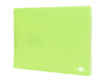 Trieur liderpapel polypro a4 210x297mm 700 microns 13 compartiments fermeture elastique  coloris jaune fluo opaque – Image 4