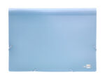 Trieur liderpapel polypro a4 210x297mm 700 microns 13 compartiments fermeture elastique  coloris bleu ciel opaque – Image 2