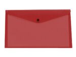 Pochette enveloppe liderpapel polypropylene 180 microns a3  420x297mm 50f fermeture       bouton resistant rouge – Image 2