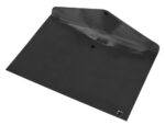 Pochette enveloppe liderpapel polypropylene 180 microns a3  420x297mm 50f fermeture       bouton resistant noir opaque – Image 7