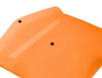Pochette enveloppe liderpapel polypropylene 180 microns a4  97x210mm 50f fermeture bouton orange fluo opaque – Image 7