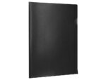 Pochette coin liderpapel polypropylene 180 microns a4  210x297mm capacite 20f        coloris noir opaque – Image 4