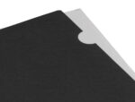 Pochette coin liderpapel polypropylene 180 microns a4  210x297mm capacite 20f        coloris noir opaque – Image 6