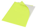 Pochette coin liderpapel polypropylene 180 microns a4  210x297mm capacite 20f        coloris jaune fluo – Image 7