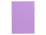 Pochette coin liderpapel polypropylene 180 microns a4  210x297mm capacite 20f        coloris lavande opaque – Image 3