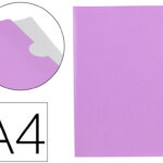 Pochette coin liderpapel polypropylene 180 microns a4  210x297mm capacite 20f        coloris lavande opaque