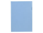 Pochette coin liderpapel polypropylene 180 microns a4  210x297mm capacite 20f        coloris bleu ciel opaque – Image 2